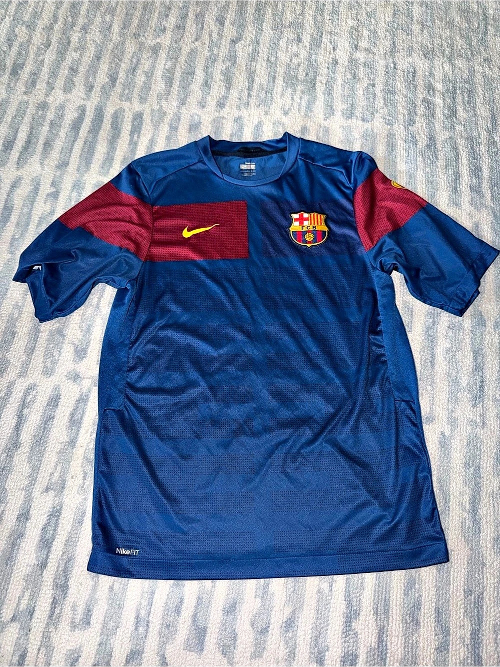 Nike FC Barcelona 2012-2013 Home Jersey Blue & Red